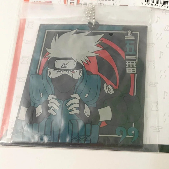 Kakashi Naruto Japanese Anime Ichiban Kuji Rubber Charm Keychain - Picture 2 of 16